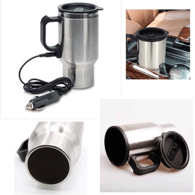 Car Stainless Steel Coffee Mug Flash Kettle