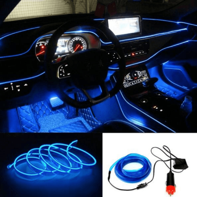 Wire Flash Rope, LED Strip, Flexible Neon Lamp, Glow String