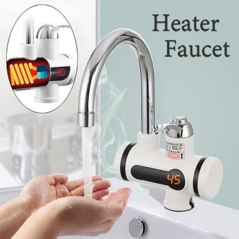 Instant Water Electric Geyser with Temp Control and DIsplay