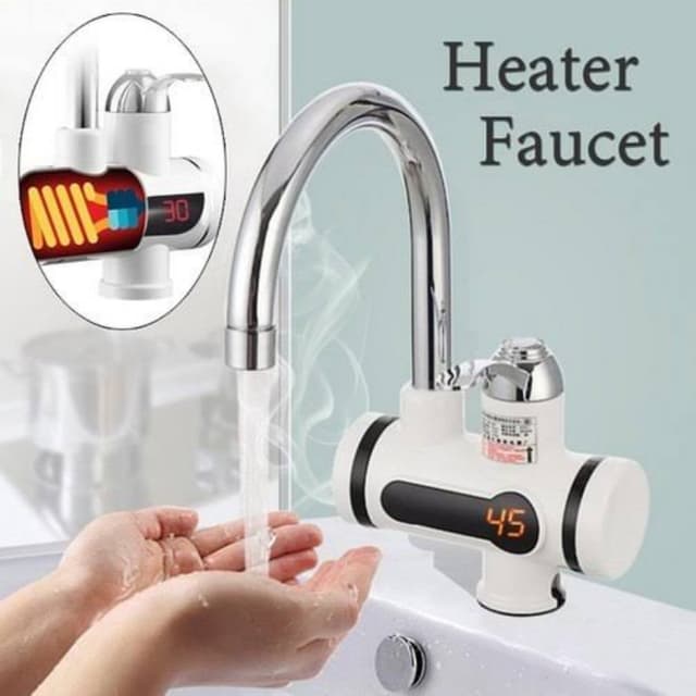 Instant Water Electric Geyser with Temp Control and DIsplay