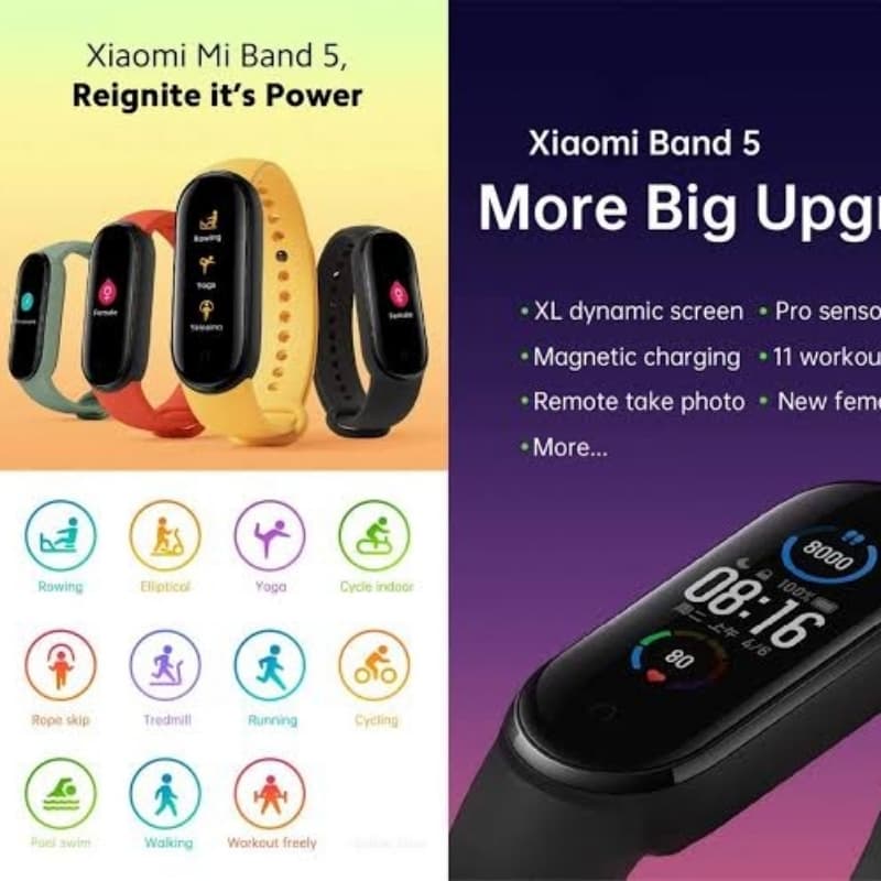 Mi Band5 Xiomi Smart band