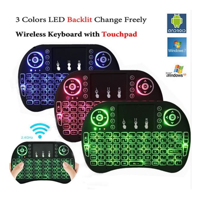 Mini Wireless Keyboard for Smart TV/Laptop
