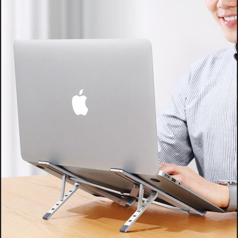 Metal Foldable Laptop Stand For Mac Book