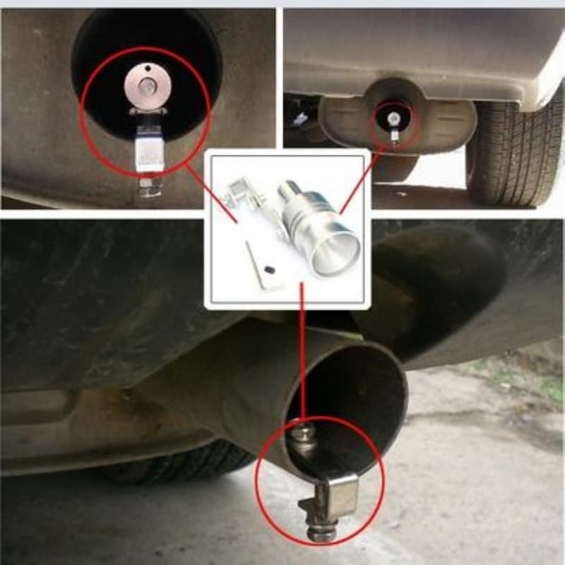 Turbo Sound Whistle Muffler Exhaust Pipe